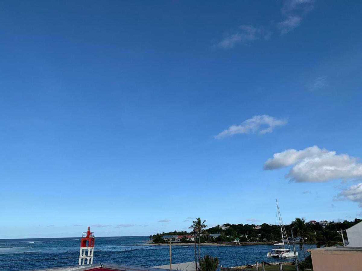 Villa Phare Caraibes Guadeloupe - Rooftop Jacuzzi & Ocean View Le Moule Luaran gambar
